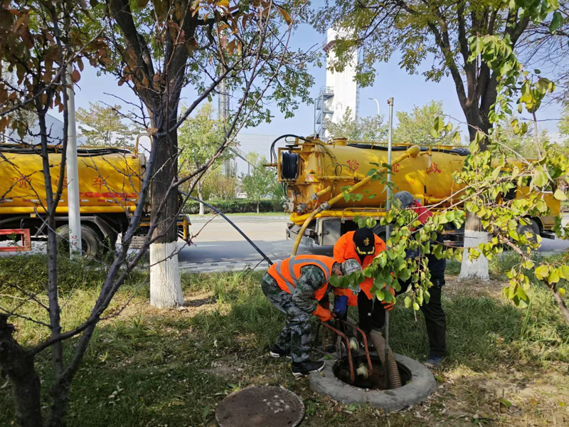 郭庄厂区管道清洗